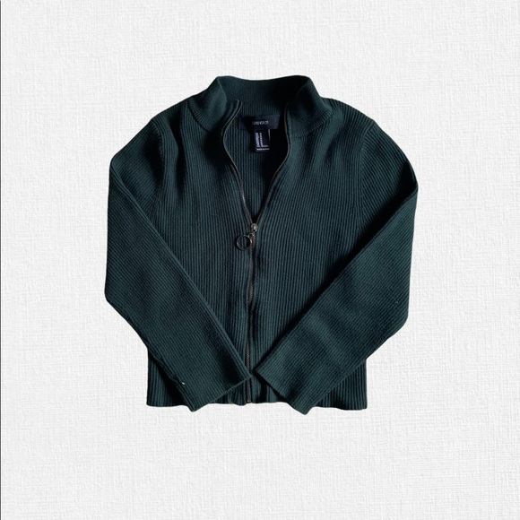 Forever 21 - Zip Up Shirt - Picture 2 of 5